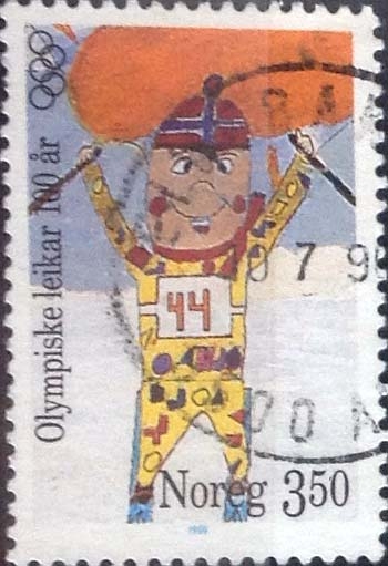 Scott#1117 , intercambio 0,25 usd.  3,50 krone 1996