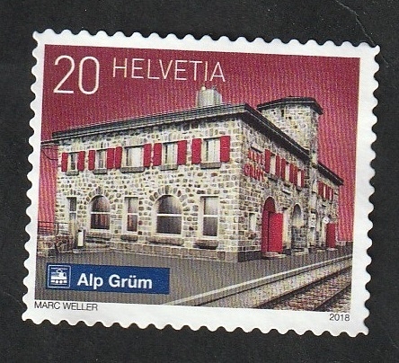 2484 - Estación Suiza de Alp Grüm