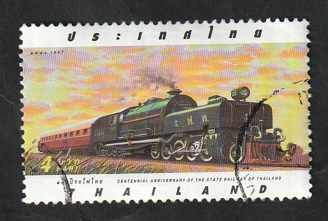 1728 - Centº de los ferrocarriles tailandeses, Locomotora