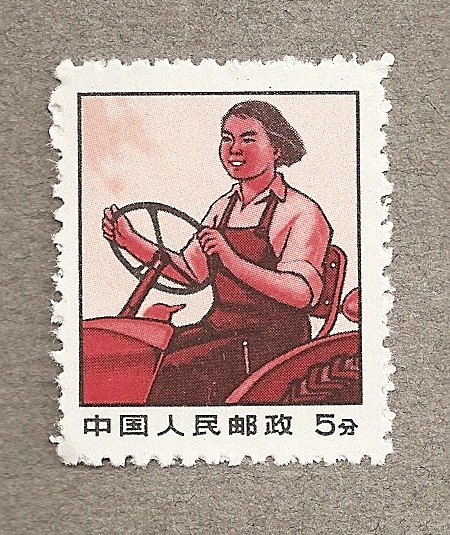 Conductora tractor