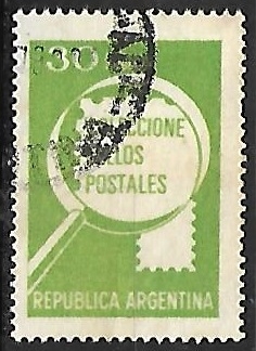 Lupa -coleccione sellos