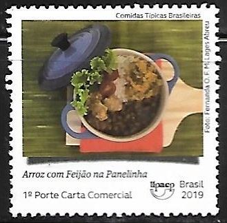 Comidas típicas - arroz con feixão