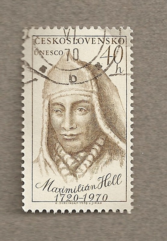 Maximillian Hell, jesuita y astrónomo eslovaco