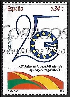 XXV aniversario de la adhecion de España y Portugal a la CEE
