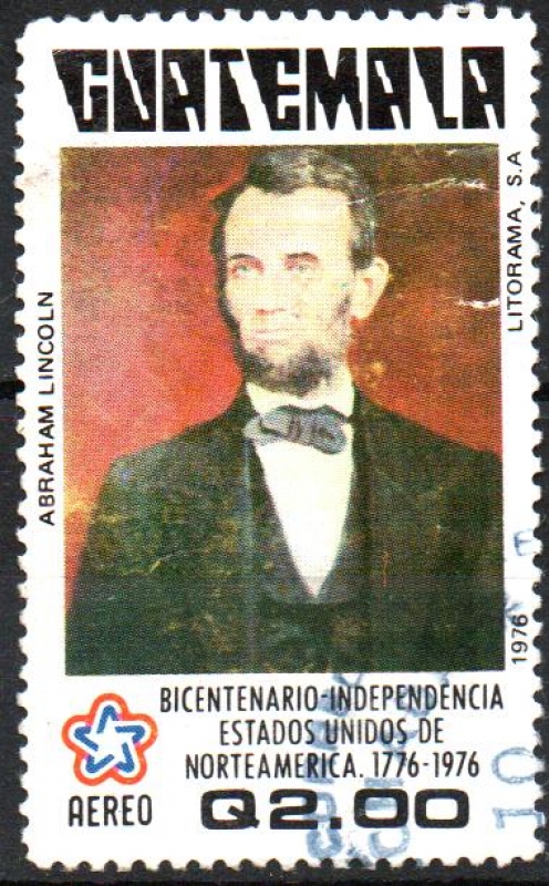 BICENTENARIO  INDEPENDENCIA  DE  U.S.A.  ABRAHAM  LINCOLN
