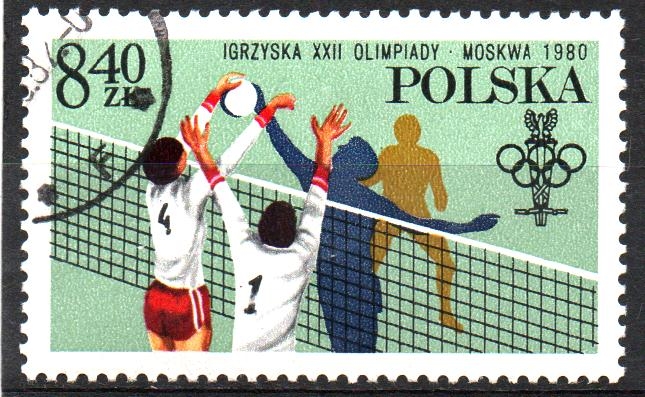 JUEGOS  OLÍMPICOS  MOSCÚ  1980.  VOLEYBOL.