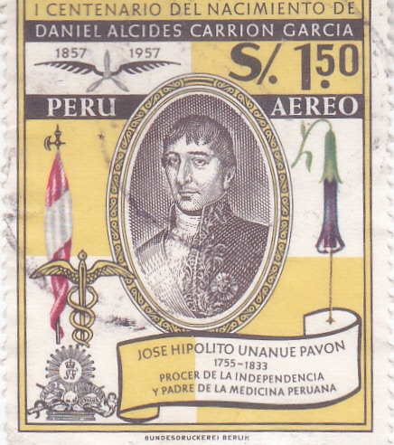 I CENT.NACIMIENTO DANIEL ALCIDES CARRIÓN GARCIA