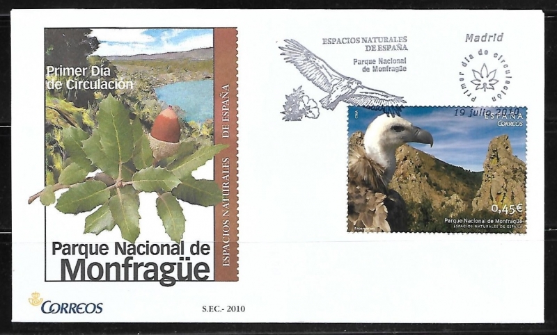 Sobre primer día - Espacios naturales deEspaña - Parque Nacional de Monfrague