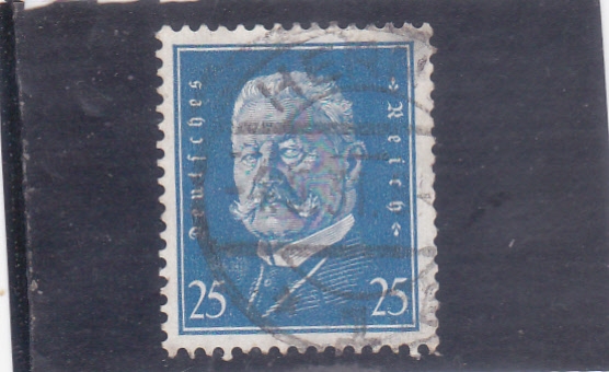 paul von hindenburg, presidente de Alemania