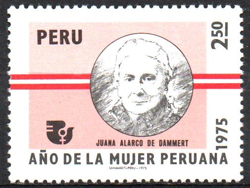 AÑO  DE  LA  MUJER  PERUANA.  JUANA  ALARCO  DE  DAMMERT.