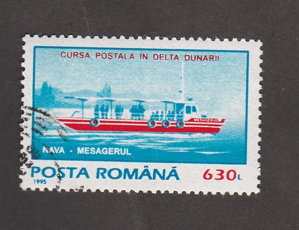 Navwgacion postal por delta Danubio