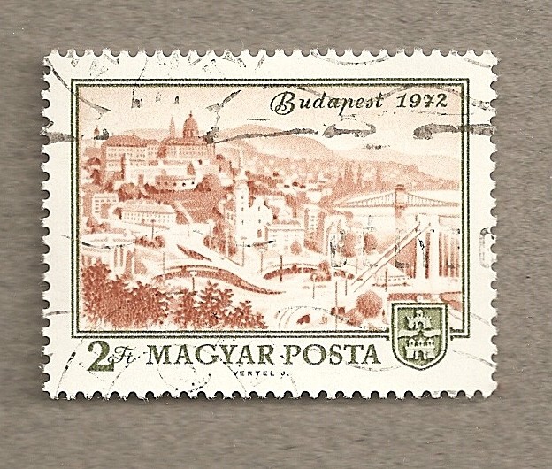 Vista de Budapest en 1972