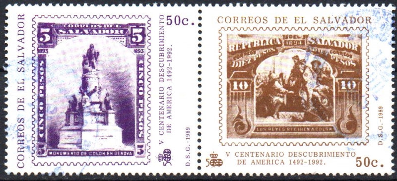 V  CENTENARIO  DESCUBRIMIENTO  DE  AMÉRICA  1492-1992