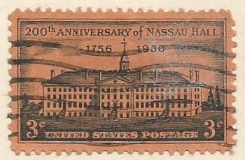 890- The 200th Anniversary of Nassau Hall 