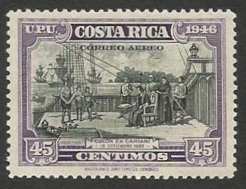 417 - Columbus in Cariari (1947)