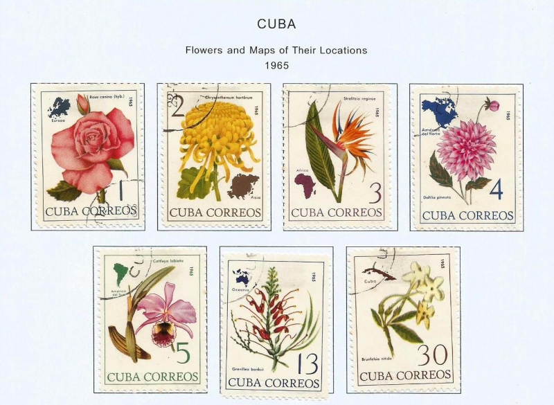 1038-1044 Flores del Mundo (1965)