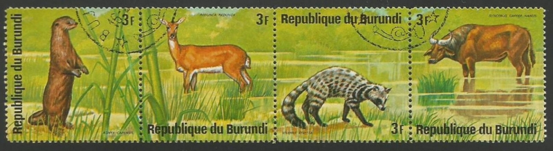 Animales Africanos 1167-1170 (1975)