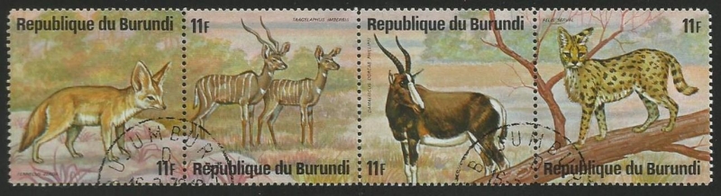 Animales Africanos 1179-1182 (1975)
