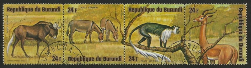Animales Africanos 1195-1198 (1975)