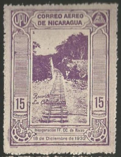 Inauguración de Ferrocarril de Rivas (1932)