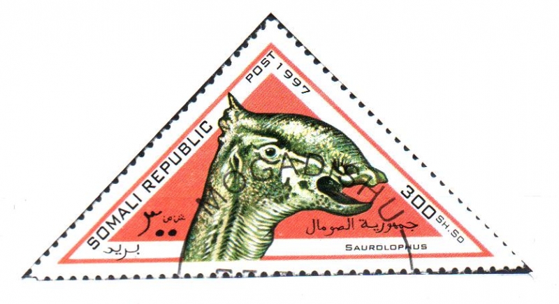 ANIMALES  PREHISTÓRICOS.  SAUROLOPHUS.