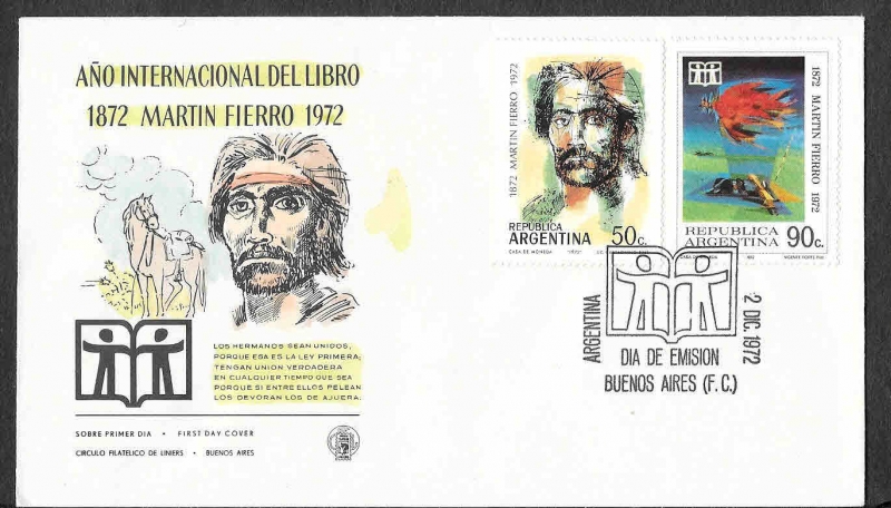 983-984 - SPD Año Internacional del Libro (Martín Fierro)