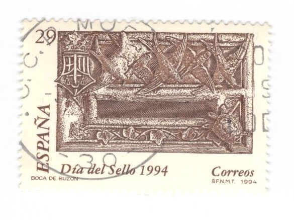 Edifil 3287.Dia del sello 1994.(intercambio)
