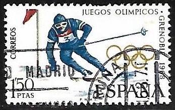 Juegos Olímpicos de Invierno - Grenoble 1968- Esqui