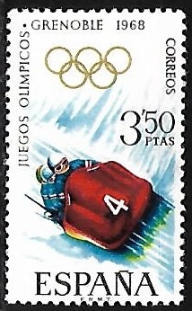 Juegos Olímpicos de Invierno - Grenoble 1968- Trineos