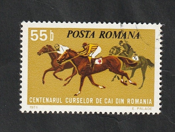2829 - Centº Carreras de caballos en Rumania