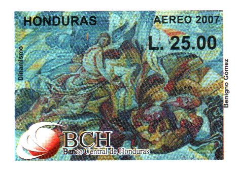 50th  ANIVERSARIO  DEL  BANCO  CENTRAL  DE  HONDURAS.  DINAMISMO  DE  BENIGNO  GÓMEZ.