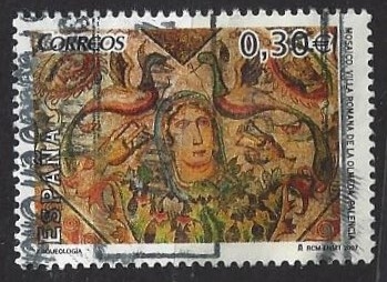4317_Arqueología, mosaico de Olmeda