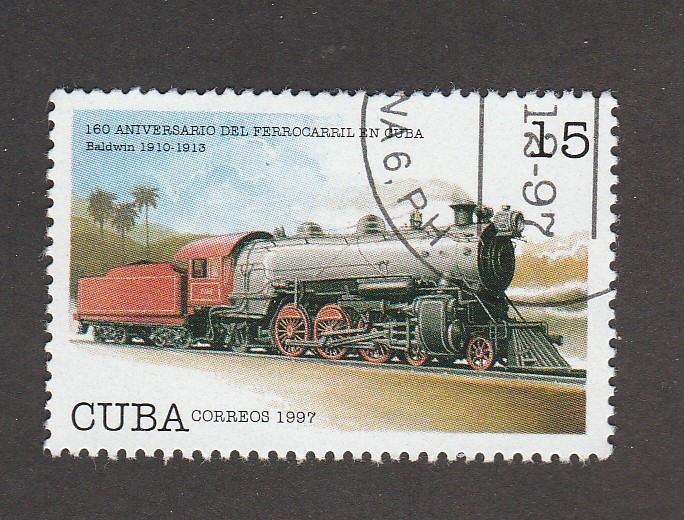 160 Aniv. Ferrocarriles de Cuba