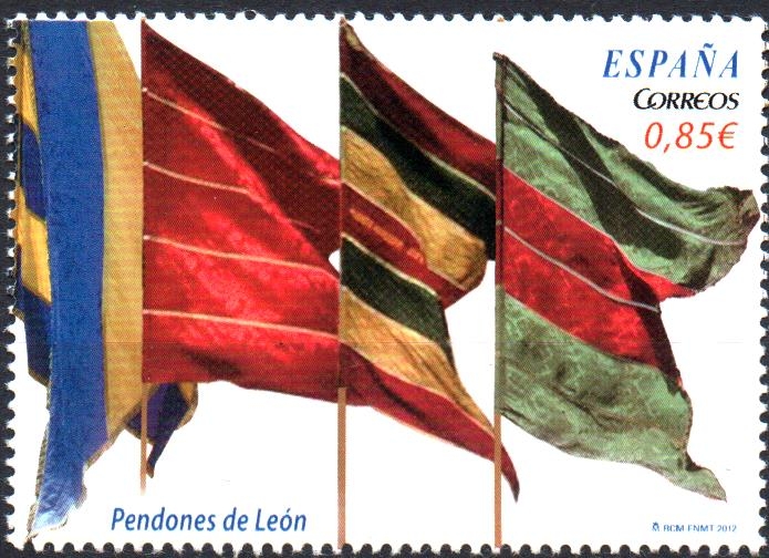 PENDONES  DE  LEÓN