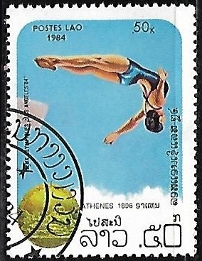 Juegos Olímpicos Los Ángeles 1984 - Salto de Tampolin   