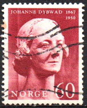 JOHANNE  DYBWAD  (1867-1950)  ACTRIZ.