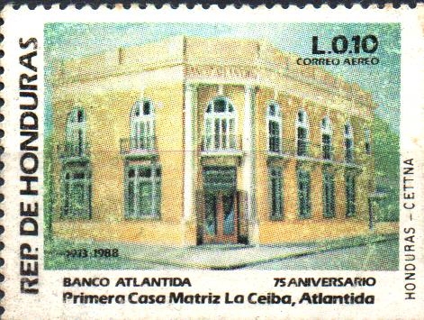 75th  ANIVERSARIO  DEL  BANCO  ATLÁNTIDA
