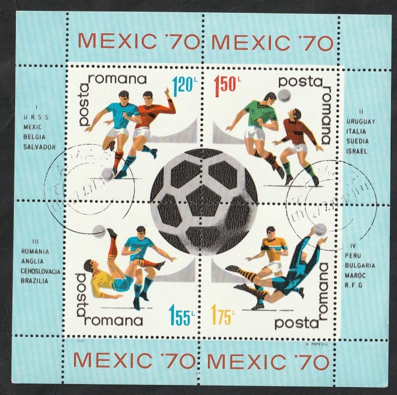76 H.B. - Mundial de fútbol, México 70