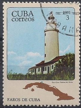 1981 - Faros de Cuba, Cayo piedras del Norte