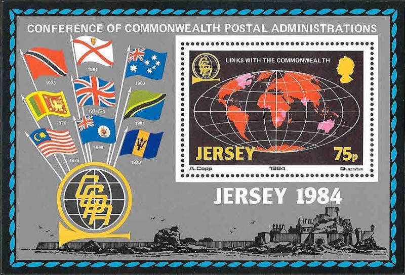 329 - Conferencia de las Administraciones Postales de la Commonwealth (JERSEY)