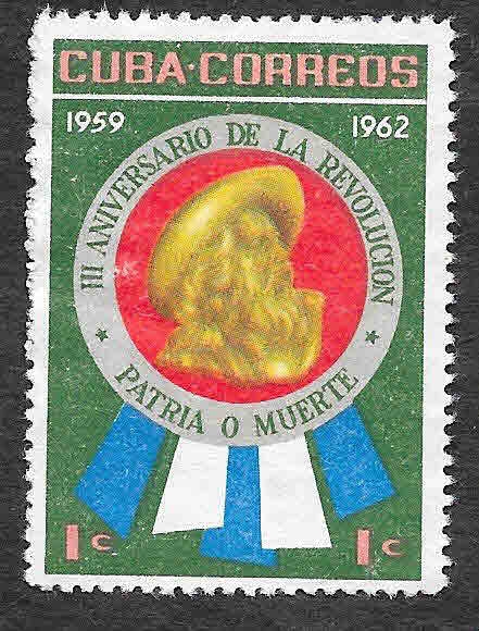 701 - III Aniversario de la Revolución Cubana