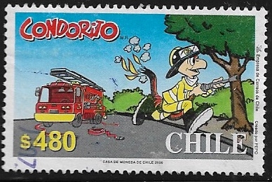 Condorito bombero