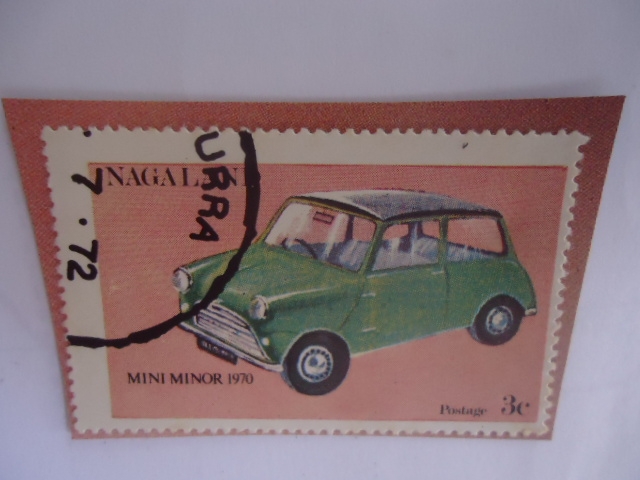 Mini Minor 1970 - Nagalan (India)-Serie:Negaland-Emisión:Cenicienta-Tema:Coche