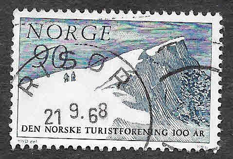 512 - Centenario de la Asociación Noruega de Turismo de Montaña