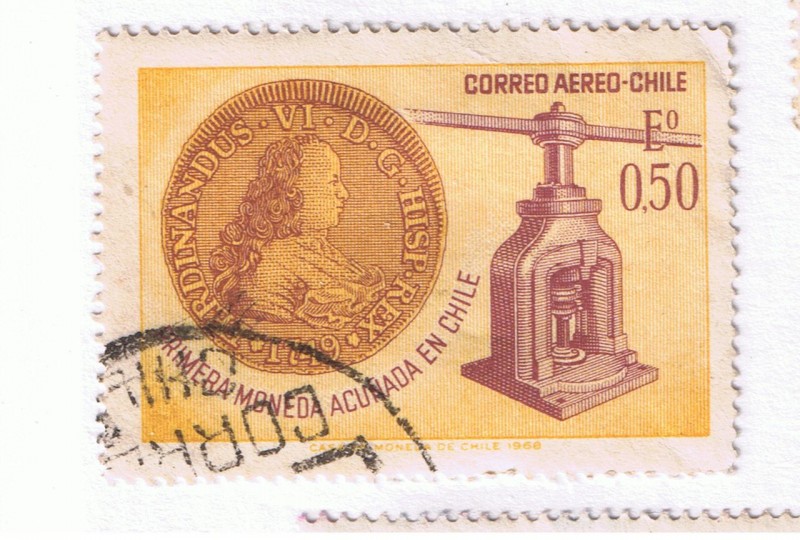 Primera Moneda Acuñada en Chile