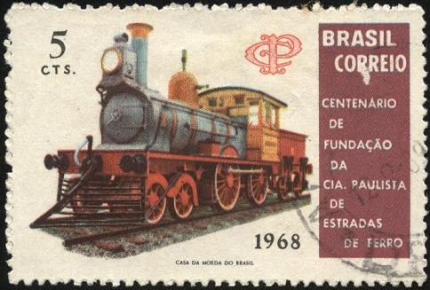 Centenario de la fundación de la Companía Paulista Estradas de Ferro.