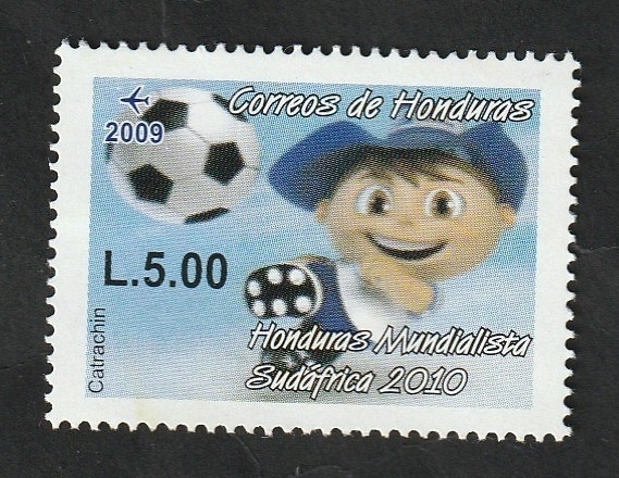 1340 - Honduras, mundialista en Sudáfrica 2010