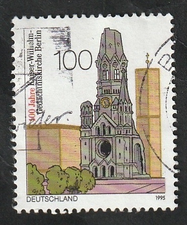 1644 - Centº de la iglesia en recuerdo del emperador Guillermo, en Berlin