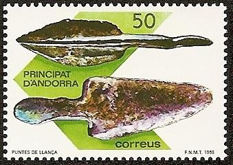Andorra Prehistórica - puntas de lanza