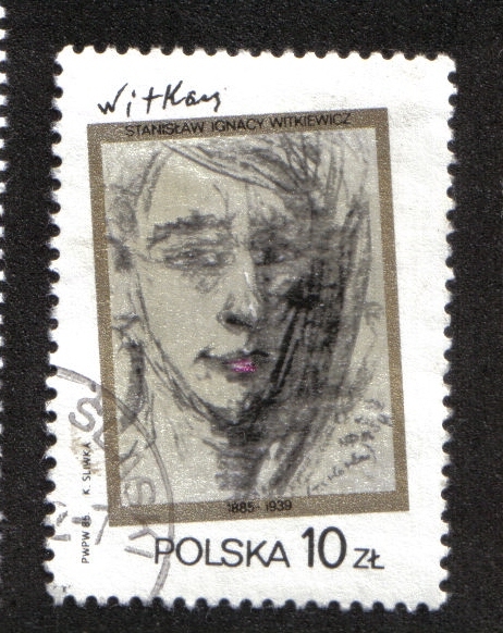 Pinturas de S. I. Witkiewicz, Autorretrato, 1931, de S. I. Witkiewicz
